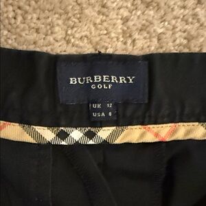 Burberry Golf Black Pants